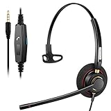 ►【KRISTALLKLARE ANRUFE】Handy headset bietet Noise Cancelling Mikrofon zur Verringerung der Hintergrundgeräusche und bietet ein wirklich klares, natürliches Stereo-Audio. Außerdem sorgt 330°drehbare mikrofon für eine präzise Positionierung und den Kunden Ihre Stimme klar hören zu lassen.