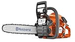 Motosega a Benzina Husqvarna 135 Mark II Robusta Affidabile e Facile da usare per uso privato, lama 36 cm, cilindrata 38 cm³, 22 cavalli per un peso di soli 4.7 kg