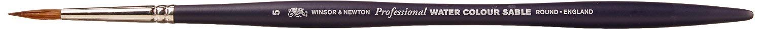 Winsor & Newton Professional Watercolour Sable Brush, Round #5