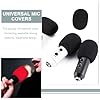 LALADEFIEE Microphone with Breathable Design Reusable Protective Covers 12pcs Sponge Windshield Simple and Generous in Design Microphone Windshields for Outdoor Activities and Parties #2