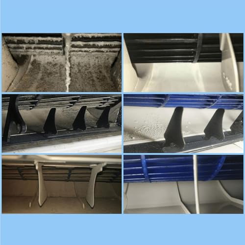 Newdvmmss Kit Pulizia Condizionatore, Copertura Pulizia Condizionatore, Kit Pulizia Diviso, Copertura Pulizia Montata A Parete, Cappa Per Lavaggio Condizionatore D’aria Per Condizionatore D’aria