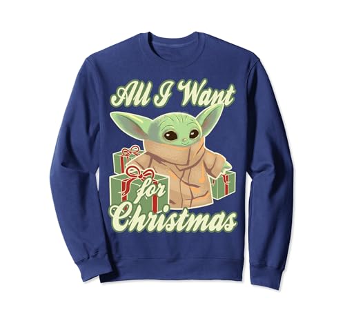 Sweatshirt Mandalorian contre le froid pull de Noël Star Wars confortable