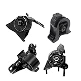 Auto Buffy Engine Motor & Transmission Mount Set 4PCS, Fits for 93-97 Toyota Corolla Manual 1.6L 1.8L, Perfect Replacement for 5198 8178 A6260 8191 A6258 8851 A7254 – Durable & Reliable!