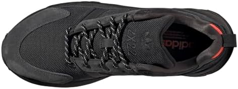 adidas Erkek Zx 22 Boost Sneaker, Siyah/Karbon/Güneş Kırmızısı
