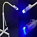Rasamer 36W Adjustable Light Floor Stand Cold Teeth Bleaching Machine for Beauty Accelerator Bleaching System with 10pcs LED 2 Colors Light, Blue Red