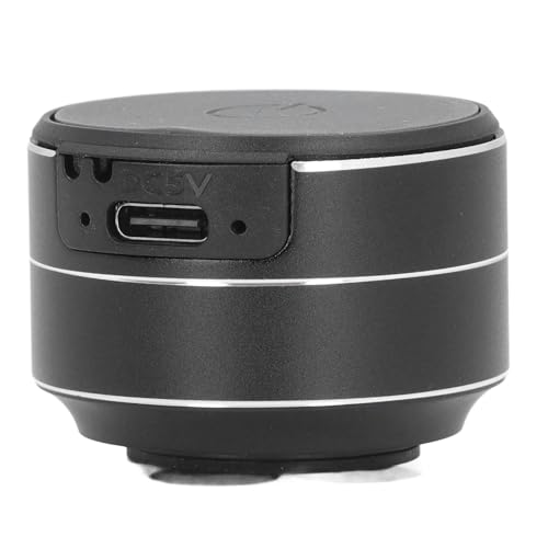 Image of Bone Conduction Speaker, Portable Cordless Bluetooth Speaker Stereo Music Player with Suction Cup Base, Support Dual Speaker Pairing Connection (Black)