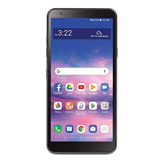 Total Wireless LG Journey 4G LTE Prepaid Smartphone (Locked) - Black - 16GB - Sim Card Included - CDMA