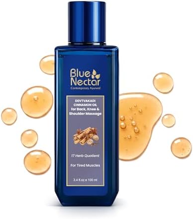 Blue Nectar Devtvakadi Ayurvedic Pain Relief Oil for Knee, Joint & Muscles