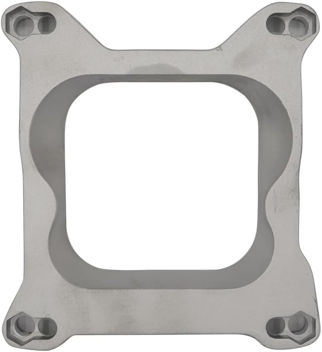 Carb Carburetor Adapter Kit 3/4" Thick Holley 4bbl Quadrajet Square Bore Spread Bore