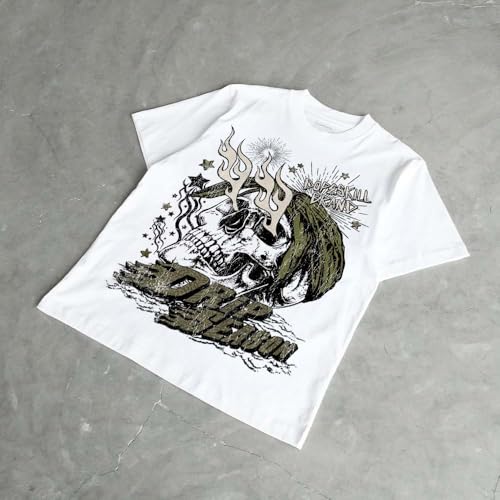 Image of DopeSkill Halloween Graphic Tee Streetwear Hip Hop Hypebeast Unisex T-Shirt Sneaker Colour Matching Shirts Spooky Graphic