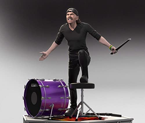 Metallica Rock Iconz Statue Lars Ulrich Unisexe Statuette Standard, Résine, - Les Beatles, Paul McCartney, John Lennon, RIngo Starr, George Harrison Metallica Rock Iconz Statue Lars Ulrich Unisexe Statuette Standard, Résine, – Image 8
