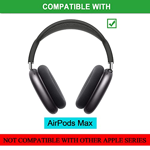 Jecobb Replacement Earpads For Apple Airpods Max Headphones With Mesh Fabric & Memory Foam Ear Cushions (Sky Blue) #TOP1