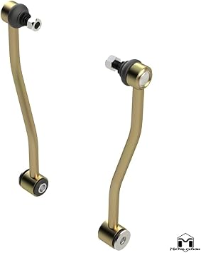 JL Wrangler Rear Offset Sway Bar Links, 12"