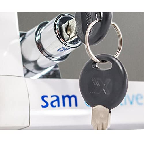 Vitrina de pared tablón de anuncios Pro 67x127 cm | Vitrina de pared Sam Creative | Vitrinas de tablones de anuncios con cerradura
