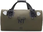 Range Rover Waterproof Duffel Bag – 40L & 80L Dry Bags with Roll-Top Closure, Padded Straps & Side Handles for Hunting, Camping & Outdoor Travel (Dark Green, 40L)