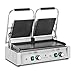 Produktbild Royal Catering RCPKG-3600-M Doppel-Kontaktgrill geriffelt + glatt 3.600 W Elektrogrill Kontaktgrill Elektrogriller