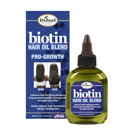Image of Difeel Biotin Hair Oil Blend - Travel Size 2.5 oz.