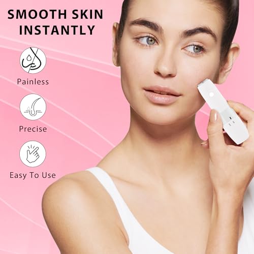 Image of Hewan Hair removal machine Epilators Removal Machine For Face, Chin, Cheek, Eyebrow, Upper Lip Hair Removal for Women, USB RECHARGEABLE Epilator Machine for Women (White)