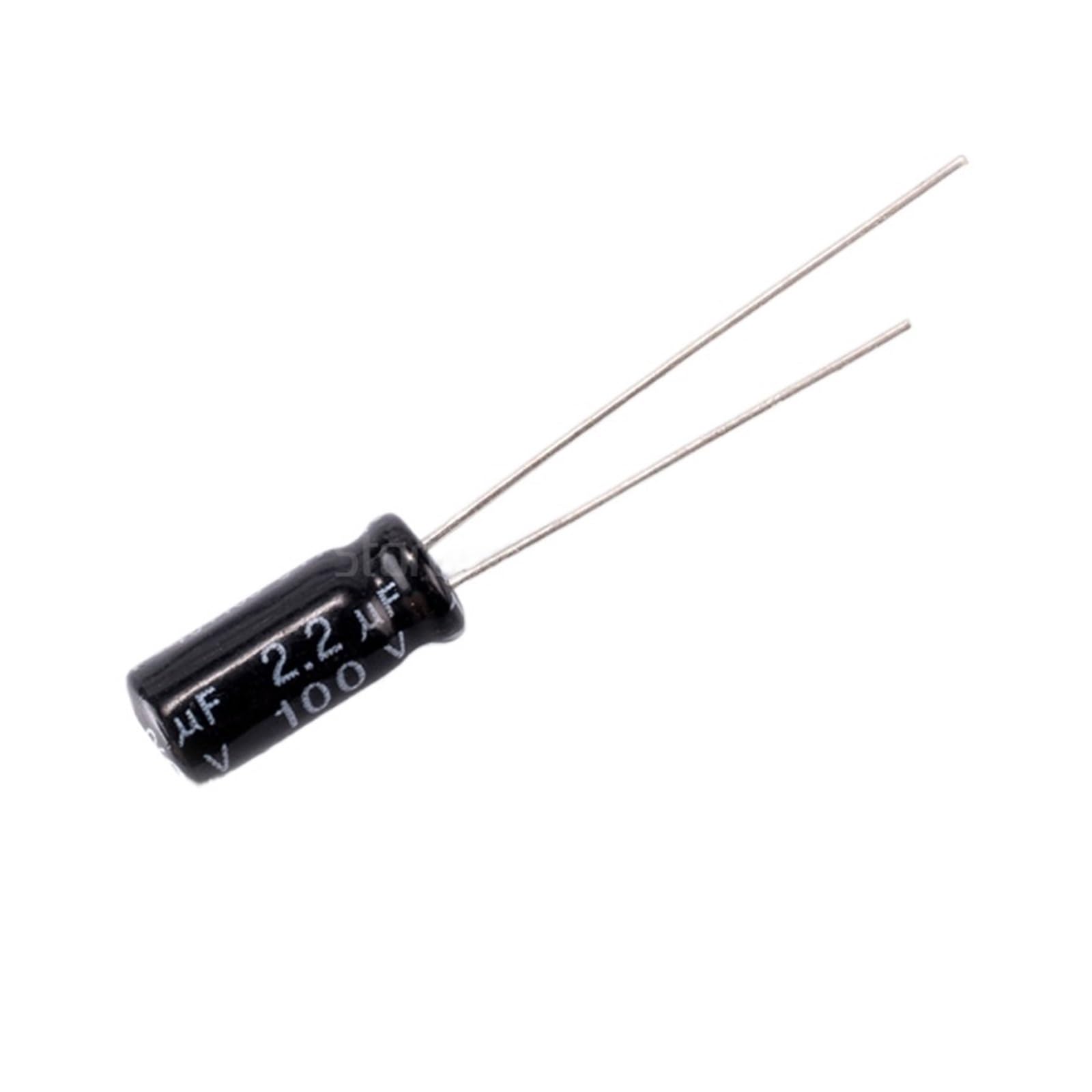 CAALO Condensateur Électrolytique 100V 2.2uF pour Supprimer les Parasites et Pannes de Tension