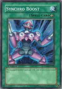 Yu-Gi-Oh! - Synchro Boost (5DS1-EN020) - Baraja de inicio 5Ds - Edición ilimitada - Común