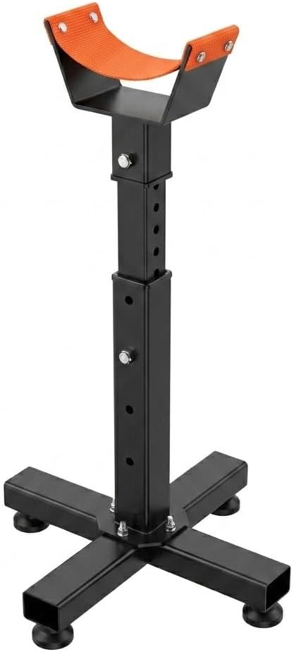 Heavy-Duty Farrier Stand Hoof Stand for Horses Stable Cross Base | Premium Reinforced Steel, Adjustable 21 to 29 Inches Height, Cross Base, Dedicated to Equine Barefoot Trimming Handlers