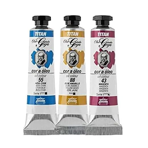 Colores Blancos Óleo Goya Titan - Tubo 6 - 20 mL, 4-Blanco Goya