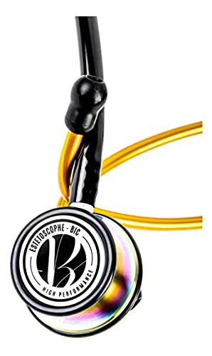 Estetoscópio Profissional Duplo Adulto E Infantil Black