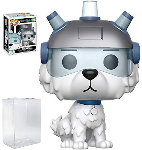 Rick and Morty - Snowball Funko Pop! Vinyl Figure (Includes Compatible Pop Box Protector Case)