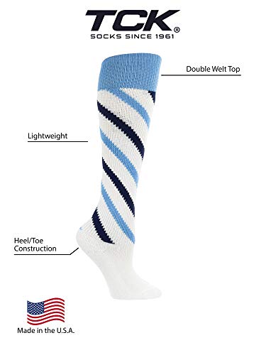 Image of TCK Candy Stripe Knee High Softball Socks Soccer