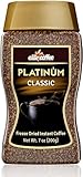 Elite Platinum Freeze Dried Instant Classic Coffee 7.5oz (1 Pack) | Kosher for Passover | Glass Jar | Rich Aroma