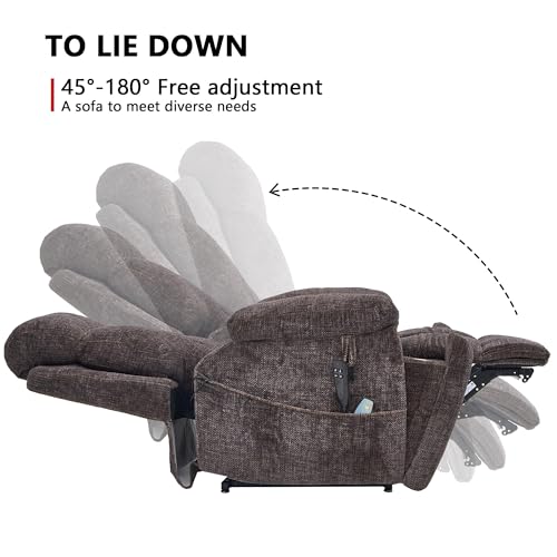 Sillón Power Lift Pliegue Tela Antideslizante miniatura 5