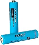 3.7v 350MAH ICR10440 Lithium Ion Rechargeable Battery (2pc Button top)