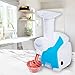 Drinkpod Frozay: The Ultimate Healthy Frozen Dessert Maker - Dairy-Free, Vegan Ice Cream, Soft Serve Frozen Yogurt, Fruit Sorbet, and Sherbet Machine with Simple One Push Operation With Recipe Book