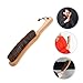 2Pcs Wooden Brush Soft Bristle Clothing Dust for Gentle Cleaning of Garments Fashion Accessories