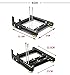 EDIY Video Card Holder Bracket Support ATX Power Supply EXP GDC Graphics Dock PCI-E Extension Riser Cable DIY ATX case Computer Graphics Card Holder Aluminum