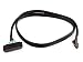 Monoprice 1m 28AWG Internal Mini SAS 36-Pin SFF-8087 Male to SAS 32-Pin SFF-8484 Female Cable, Black (108191)