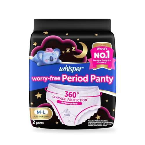 Whisper Koala Night Sanitary Panty Size M-L 2pcs