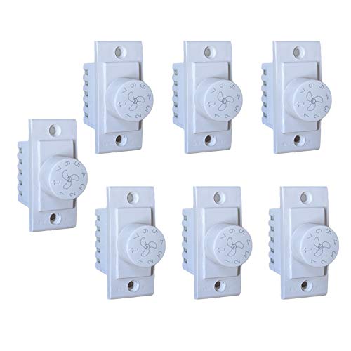 REAL SWITCH 7 STEP FAN REGULATOR (White, Lx B = 5.5 x 2.4 cm) PACK OF 7-image-12