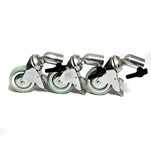 Cowboystudio Three Professional Caster Wheels Set For Light Stands #TOP8
