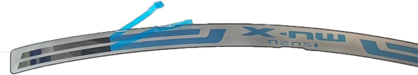 Car Stainless Steel Rear Bumper Protector for Isuzu MU-X MUX(LS-T and LS-M) 2022-2025 Car Accessories, Auto Parts Tailgate Back Trunk Door Sill Cover Scuff Plate Strip Guard Protection