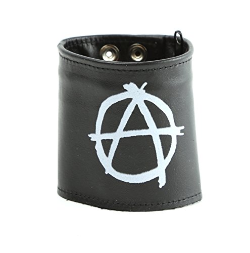 Velvetcrow Anarchy Money Wallet Soft Leather Bracelet