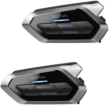 Sena Motorrad Mesh Intercom Kommunikationssystem, 50R mit Sound by Harman Kardon, Doppelpack