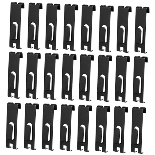 STOBAZA Pack Grid Wall Hooks Metal Grid Panel Hooks for Wall Sturdy Mount Brackets for Retail Display Heavy Duty Accessories