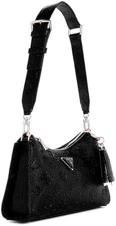 Guess Cresidia Top Zip Shoulder Bag in Bone Guess Cresidia Top Zip Shoulder Bag in Bone