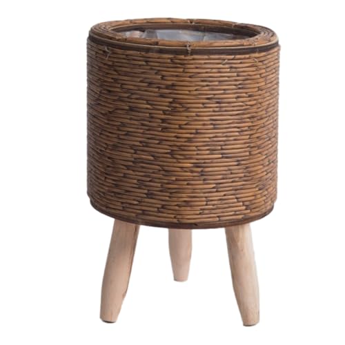 AMIUHOUN Macetas de mimbre de imitación