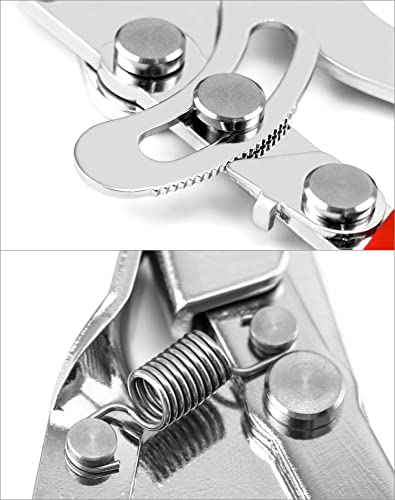 image for QWORK Fourth Hand Cable Puller, Professional Tension Puller Plier Tool