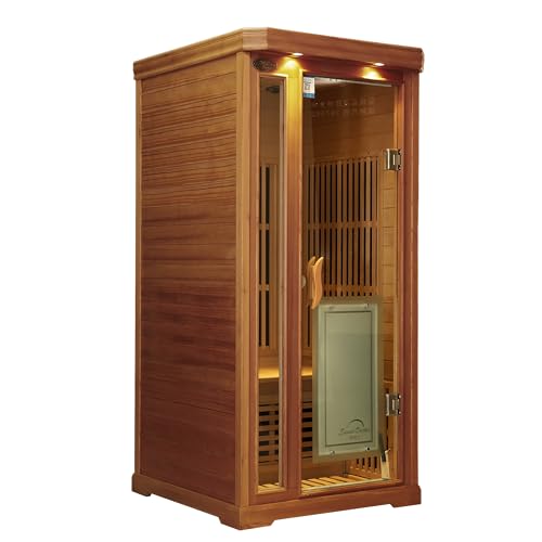 SAUNA DOCTOR Compact Canadian Hemlock Solo Sauna (35.4