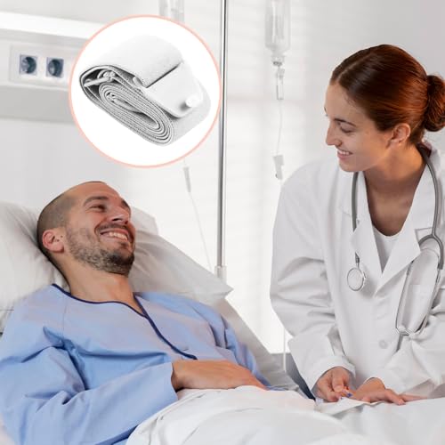 CYMNER 3 PCs Einstellbare stoma gürtel - Befestigt sicher an Stoma-Taschen(stoma zubehör), verhindert das Verziehen des Chassis, geeignet für die postoperative Versorgung nach Colostomy (Weiß)