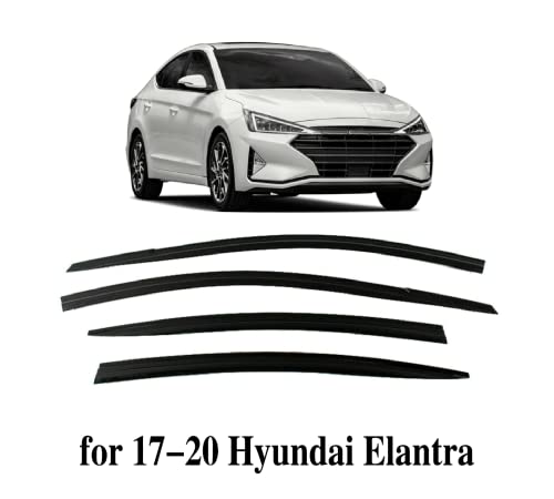 Smoke Window Visor Set For 2008-2011 Hyundai Elantra Touring – Front Left & Right (K-901-035)