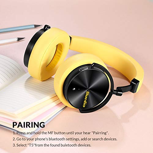 Bluedio T5 Cuffie Bluetooth Circumaurali con